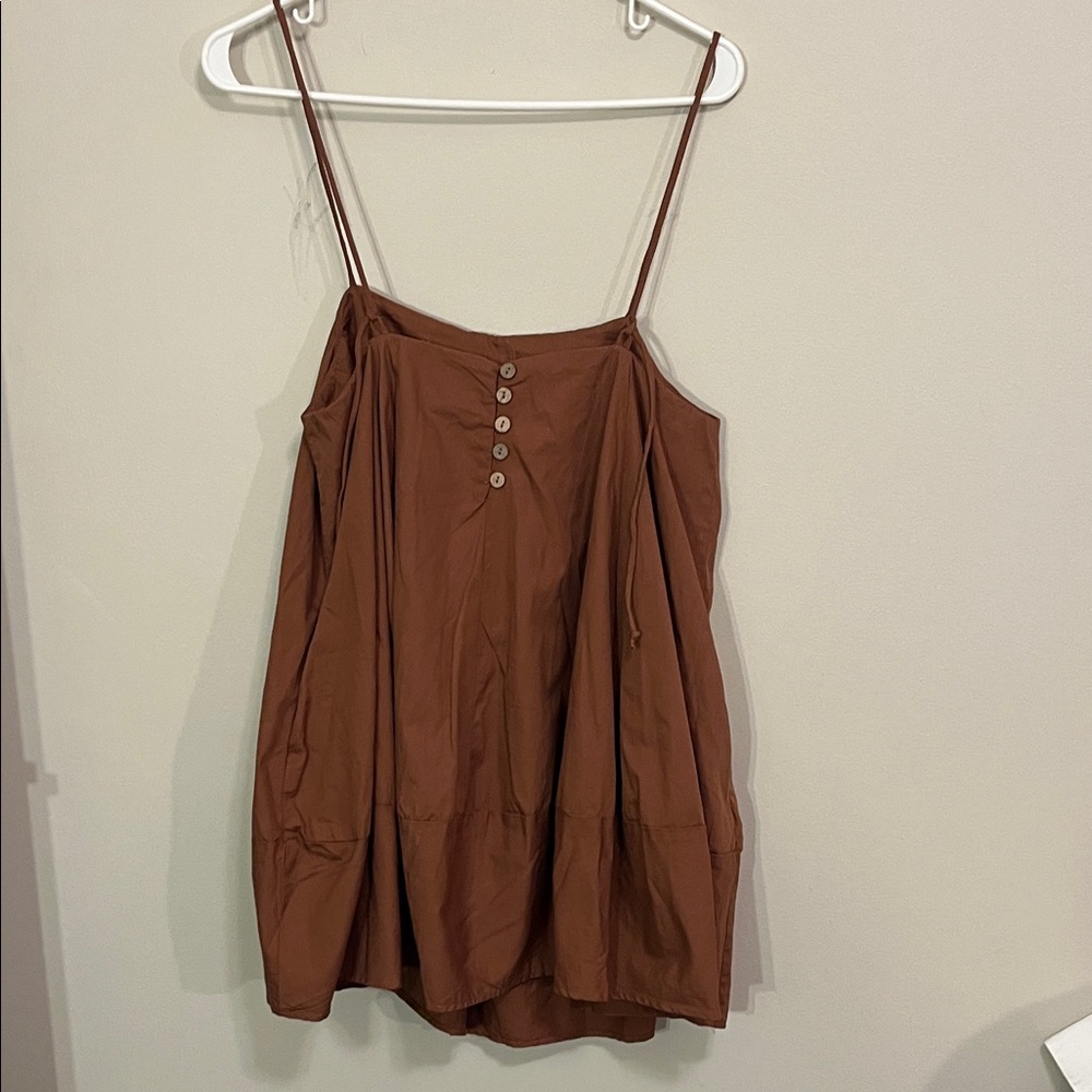 Free People Brown Camisole Top